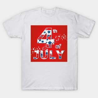 4th July design T-Shirt